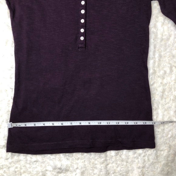 Quarter Sleeve front buttoned cotton top. Size - S - Picture 9 of 15